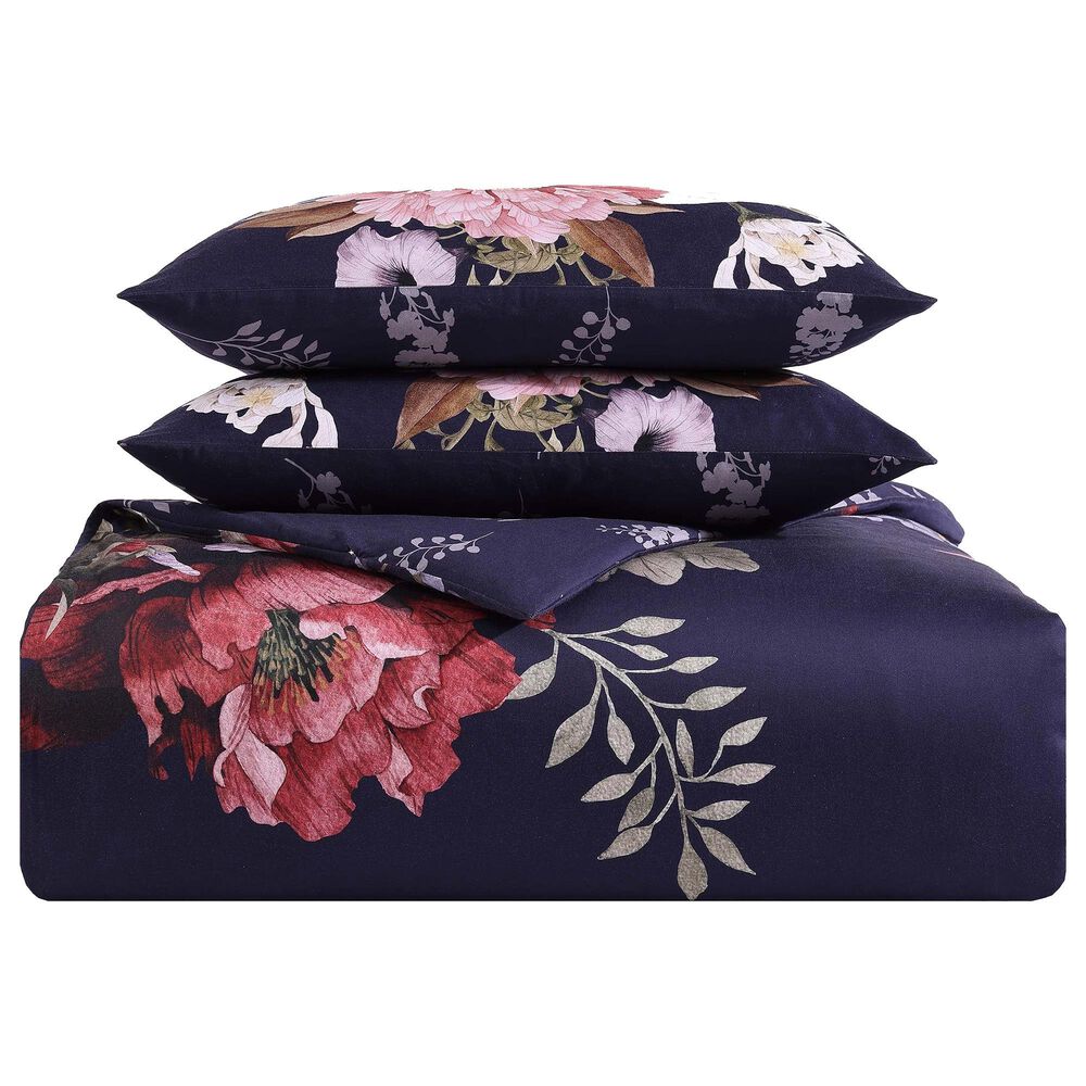 BEBEJAN Garden 5-Piece King Comforter Set in Purple, , large