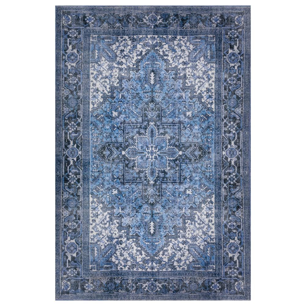 Dalyn Rug Company Amanti AM3 2"3" x 7"7" Cobalt Runner, , large