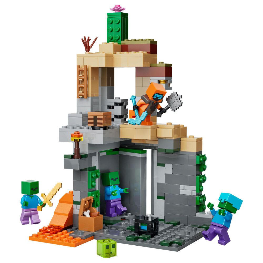 LEGO Minecraft Zombie Dungeon Building Set, , large