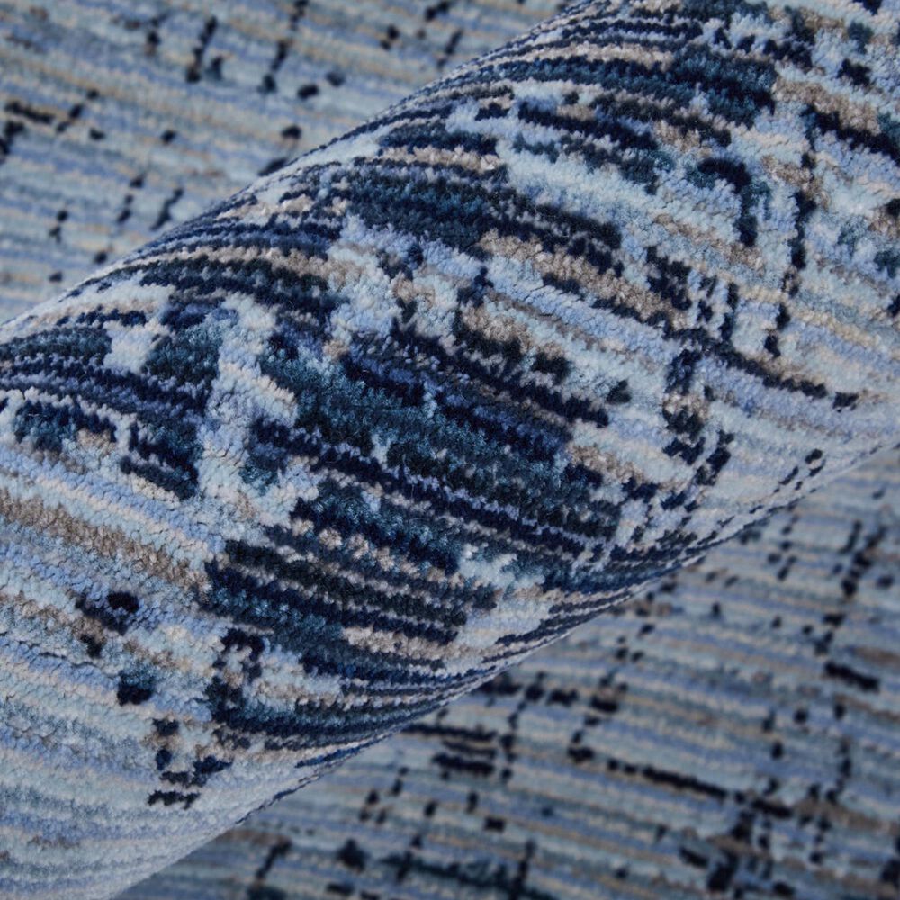 Feizy Sonora 5&#39; x 7&#39;6&quot; Blue and Light Blue Area Rug, , large