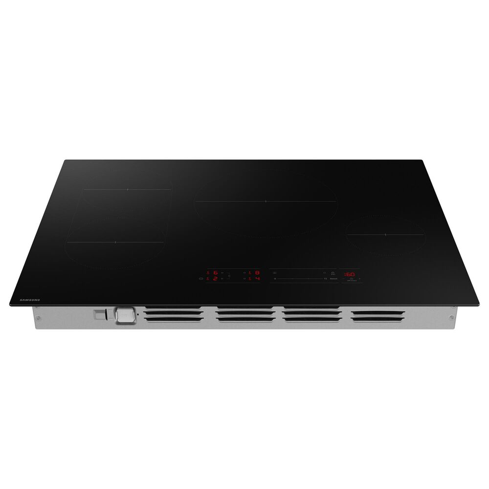 Samsung 30&quot; Induction Cooktop with Anti-Scratch Matte Glass and Sync Burners in Black, , large