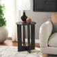 Safavieh Ashanka End Table in Black, , large