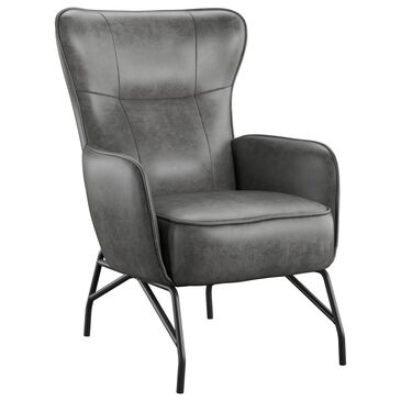 Golden Wave Furniture Franky Accent Chair in Badlands Charcoal, , large