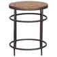 Linden Boulevard Turner End Table in Natural and Black, , large
