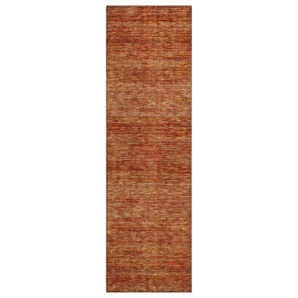 Dalyn Rug Company Soft Essentials Solid Paprika 2"3" x 7"6" Indoor/Outdoor Runner, , large