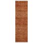 Dalyn Rug Company Soft Essentials Solid Paprika 2"3" x 7"6" Indoor/Outdoor Runner, , large