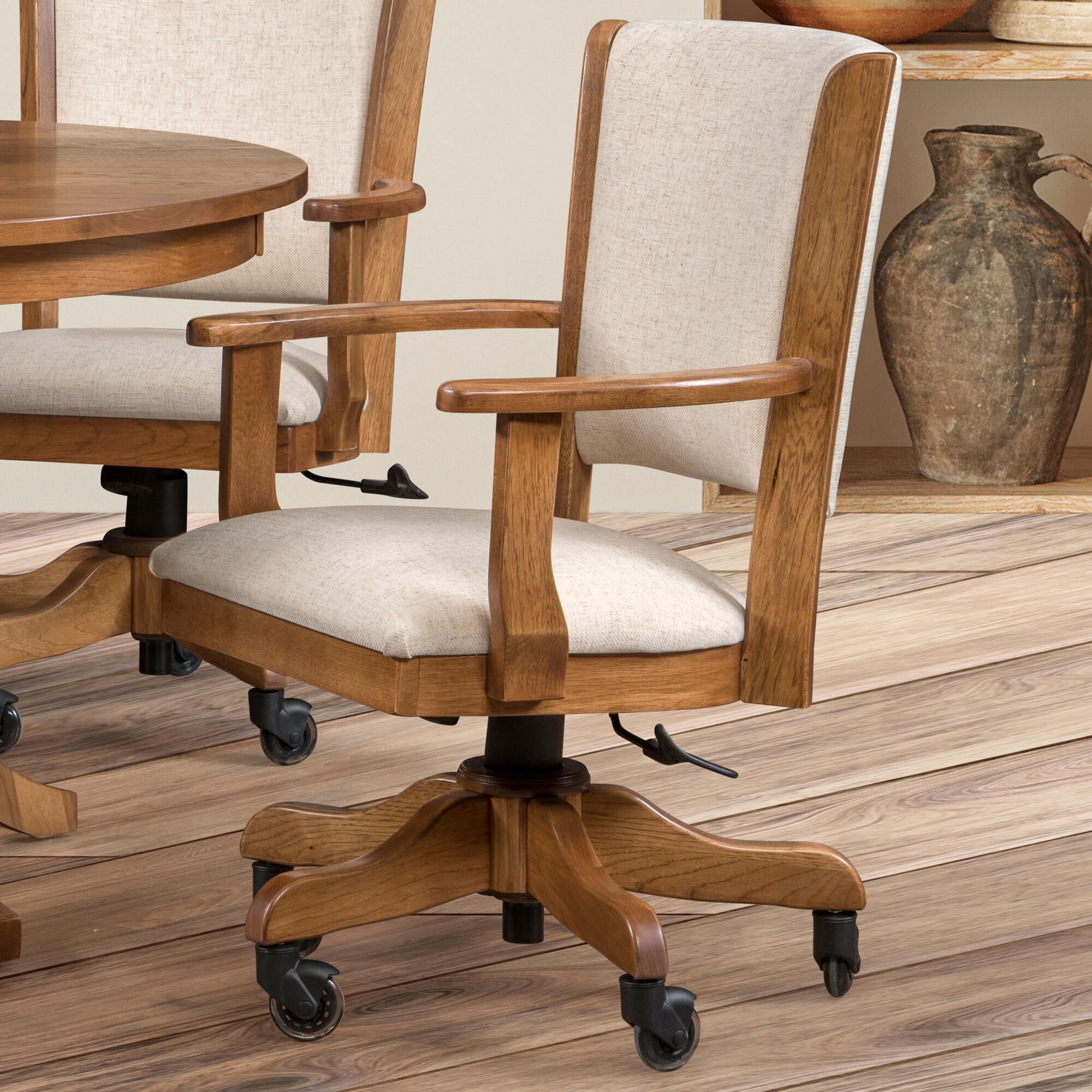 Trailways Roll On Arm Chair in Cappuccino