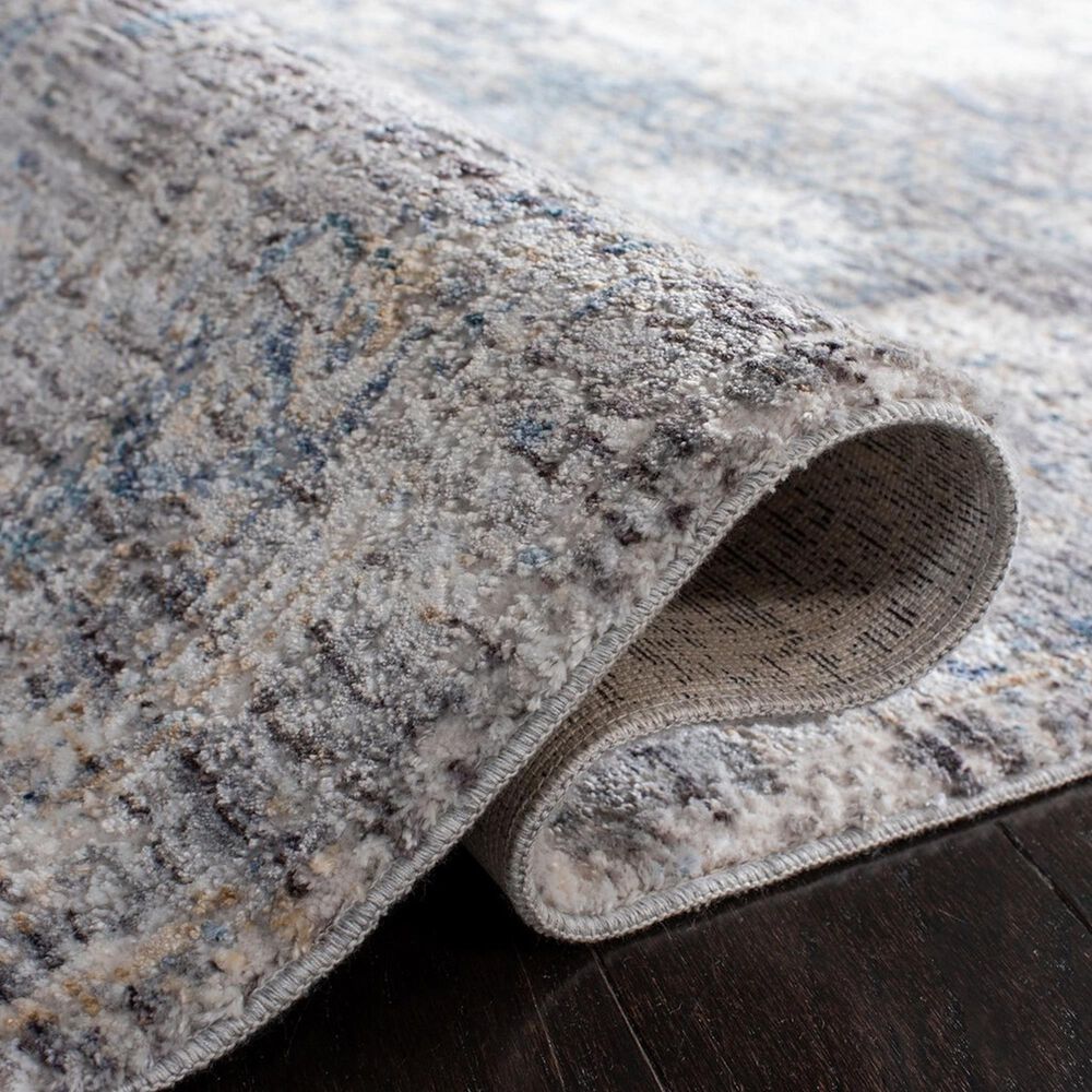 Safavieh Dream DRM410K 2&#39; x 8&#39; Grey and Blue Runner, , large