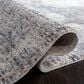 Safavieh Dream DRM410K 2" x 8" Grey and Blue Runner, , large