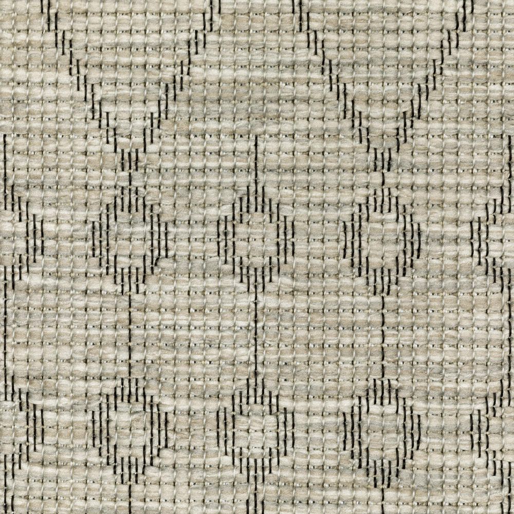 Oriental Weavers Tortuga TR04A 1&#39;10&quot; x 7&#39;6&quot; Beige and Black Runner, , large