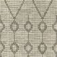 Oriental Weavers Tortuga TR04A 1"10" x 7"6" Beige and Black Runner, , large