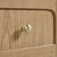James Martin Vanities Laurent 60" Double Bathroom Vanity in Light Natural Oak with 3 cm Carrara White Marble Top and Rectangular Sinks, , large