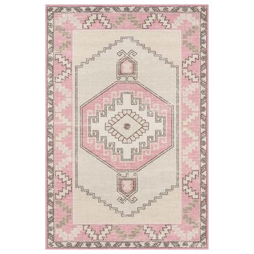 Momeni Anatolia ANA-2 5"3" x 7"6" Pink Area Rug, , large