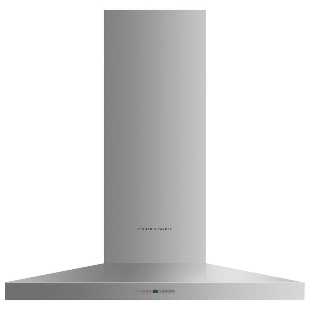 Fisher and Paykel 36" Wall Chimney Pyramid Vent Hood in Stainless Steel, , large