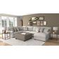Hartsfield Livingston 45" Square Cocktail Ottoman in Slate, , large