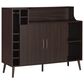 Furniture of America Young Wine Rack Buffet in Wenge, , large