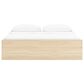 Ashley Onita King Platform Bed with 1 Side Storage in Natural, , large