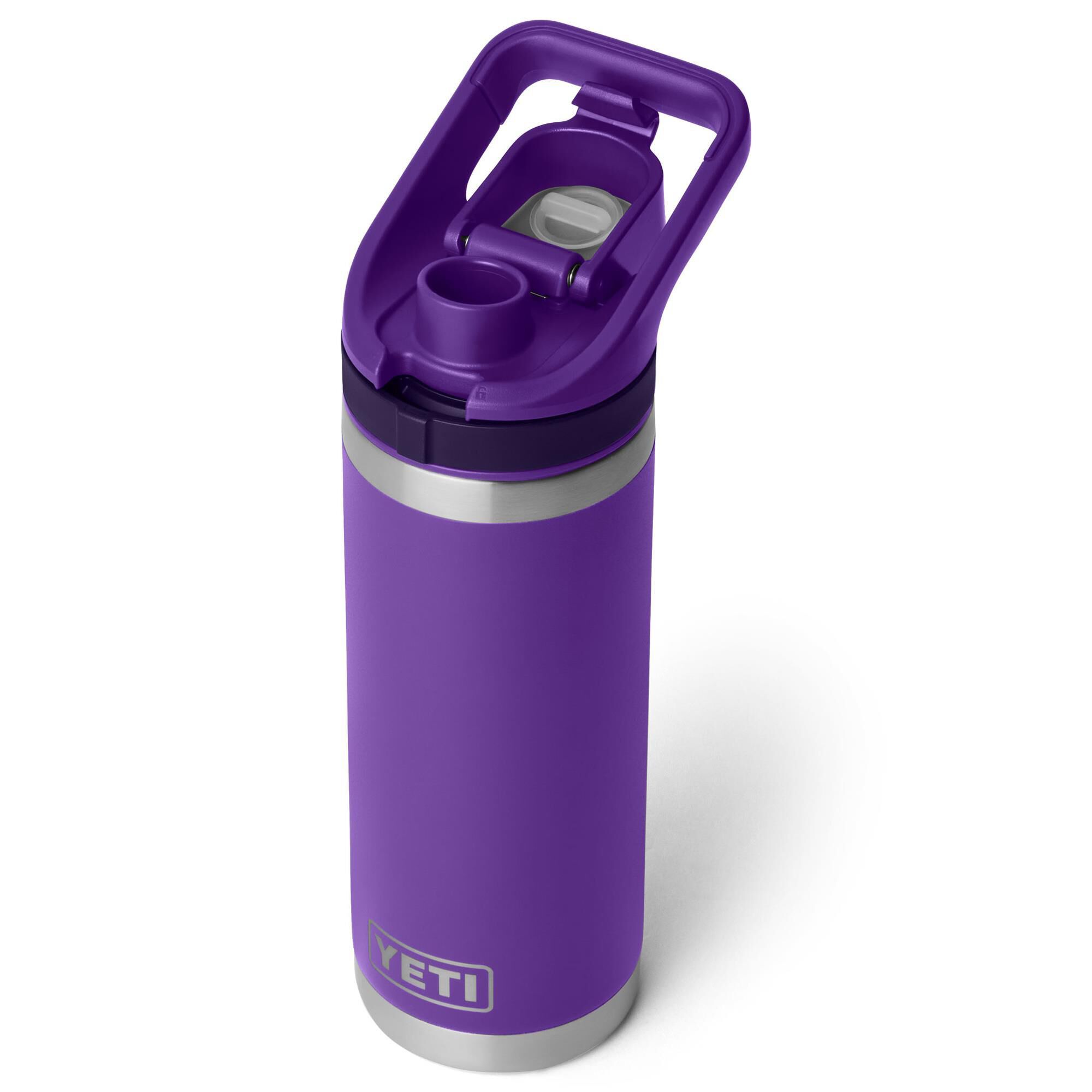 YETI Rambler 18 Oz Water Bottle with Flip Chug Cap in Pace Purple