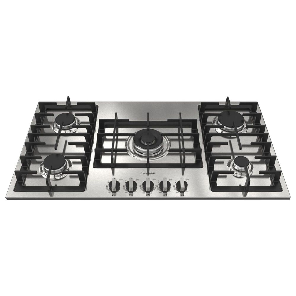 Fulgor Milano 400 Series 36&quot; Gas Cooktop with 5 European Sealed Burners in Stainless Steel, , large