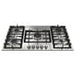Fulgor Milano 400 Series 36" Gas Cooktop with 5 European Sealed Burners in Stainless Steel, , large