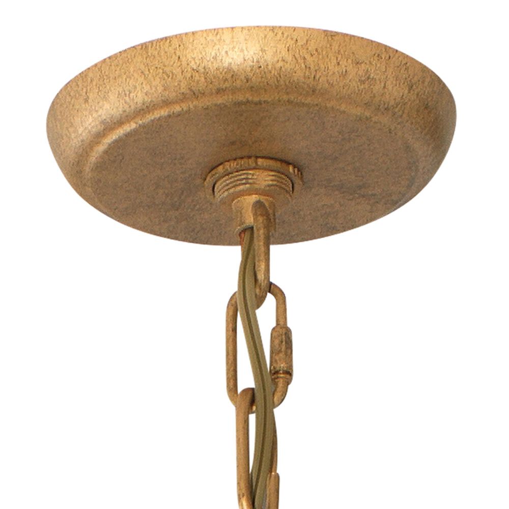 Splendor Living Ashford 1-Light Chandelier in Gold, , large