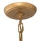 Splendor Living Ashford 1-Light Chandelier in Gold, , large