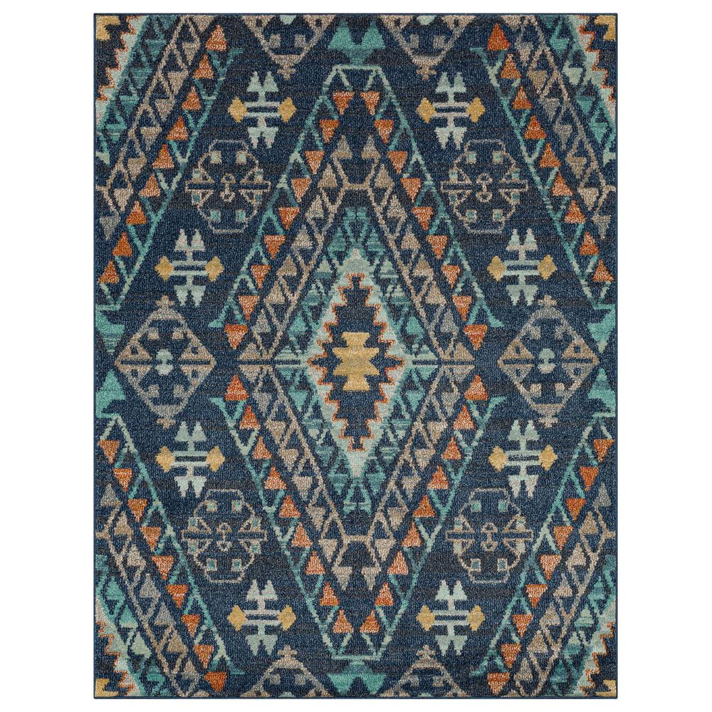 Mohawk Whimsy R1110 Blue 5"3" x 8" Area Rug, , large