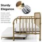 Furniture of America Wren Twin Daybed with Trundle in Gold, , large