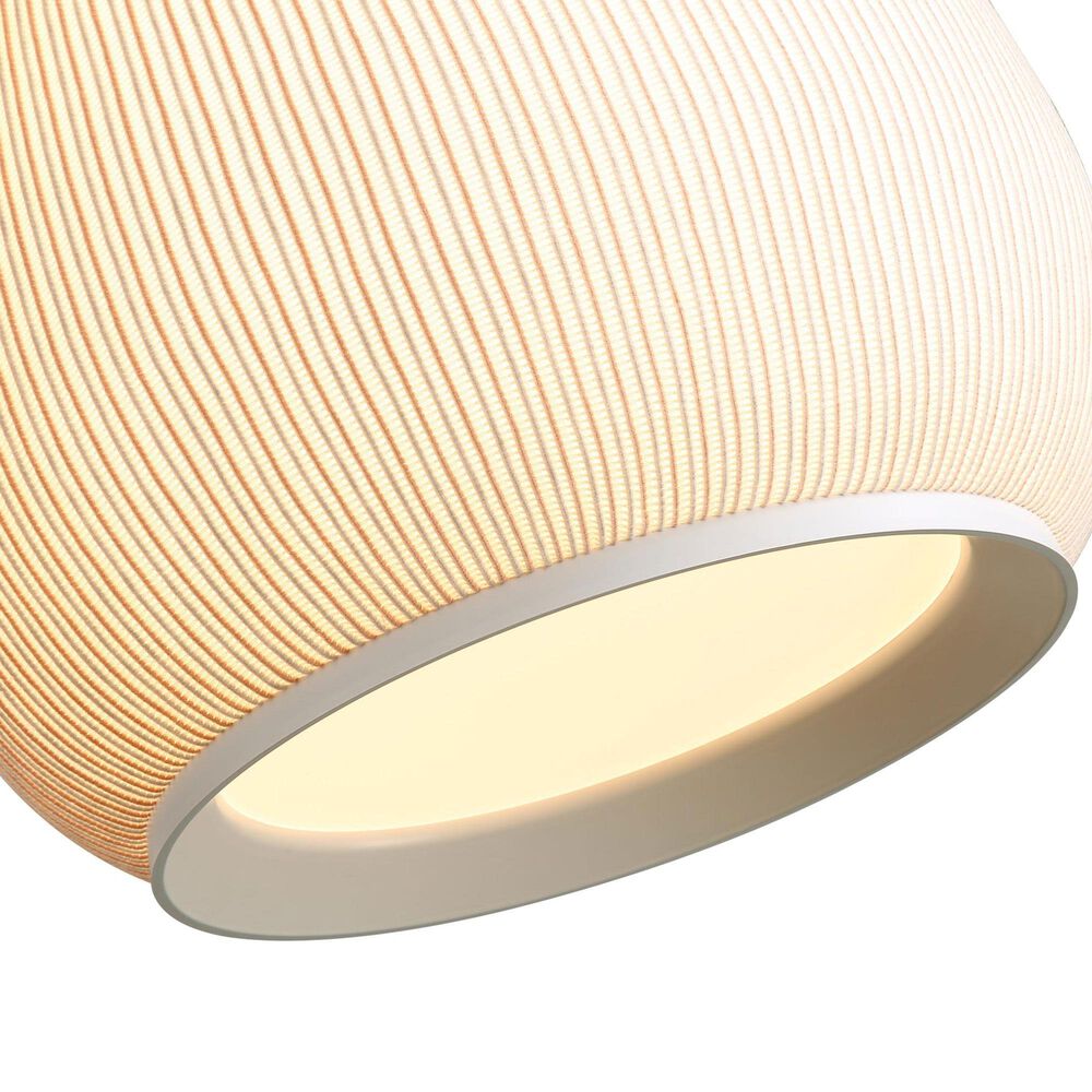 Golden Lighting Tela 17" LED Pendant in Sand Yellow, , large