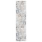 Safavieh Aston ASN705 2" x 20" Ivory and Grey Runner, , large