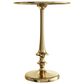 Timberlake Side Table in Antiqued Brass, , large