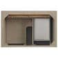 James Martin Vanities Lorelai 36" Single Vanity in Whitewashed Oak with 3cm Victorian Silver Quartz Top, , large