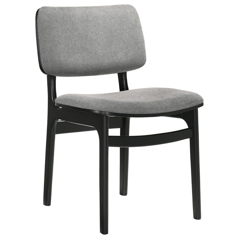 Blue River Cirque and Lima 5-Piece Round Dining Set in Black, , large