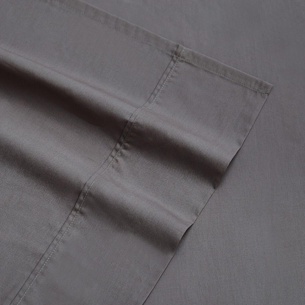 Pem America Brooklyn Loom Classic 4-Piece Full Sheet Set in Grey, , large