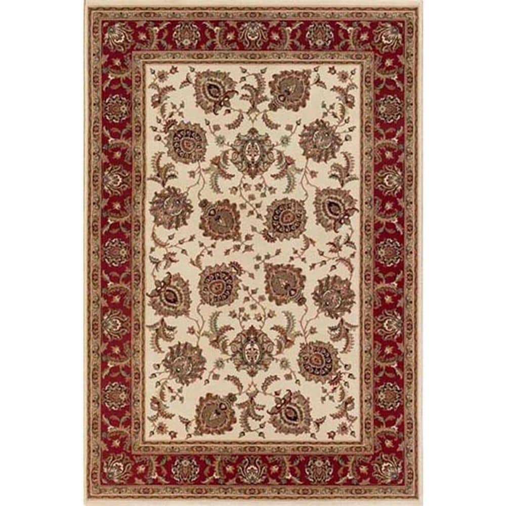 Oriental Weavers Ariana 117J 4" x 6" Ivory Area Rug, , large