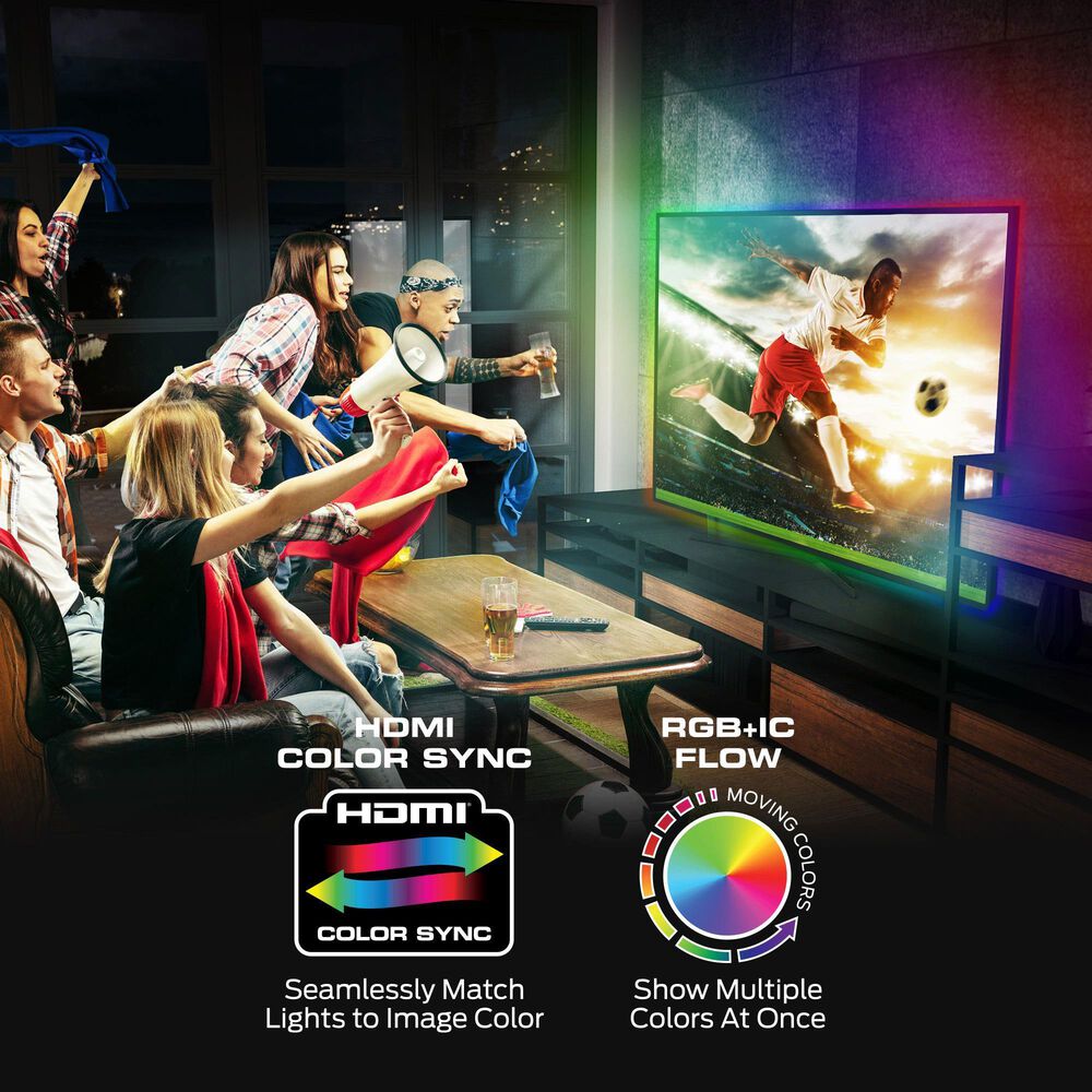 Monster Illuminessence Smart HDMI LED Light Strip in Multicolor, , large