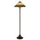 Cal Lighting Armscroft Tiffany Floor Lamp in Bronze, , large