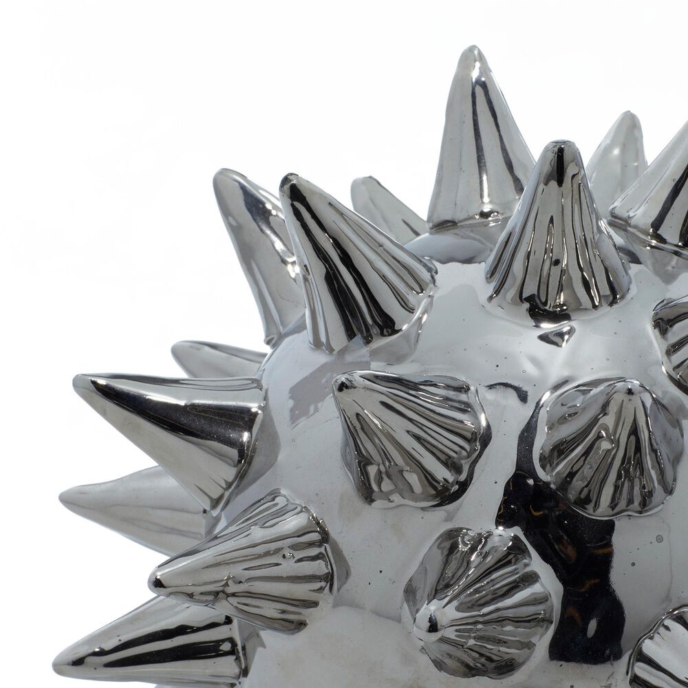 Maple and Jade Abstract Star Sculpture in Silver &#40;Set of 3&#41;, , large