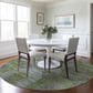 Dalyn Rug Company Karaj KJ6 8" Round Olive Indoor/Outdoor Area Rug, , large