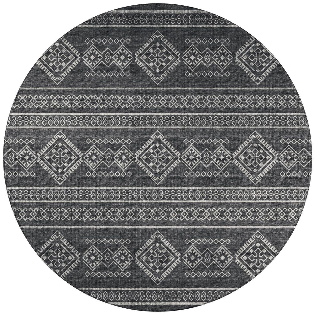 Dalyn Rug Company Sedona SN14 4" Round Midnight Indoor/Outdoor Area Performance Rug, , large