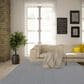 Nourison Courtyard Ivory and Blue 8" Square Indoor/Outdoor Area Rug, , large