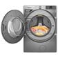 Whirlpool 4.5 cu. ft. Smart Front Load Washer with FreshFlow Vent System in Radiant Silver, , large