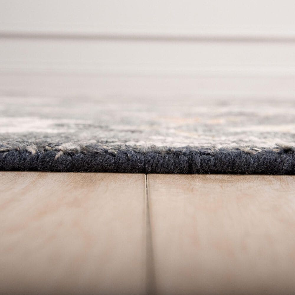 Rizzy Hallmark 8&#39; x 10&#39; Charcoal Area Rug, , large