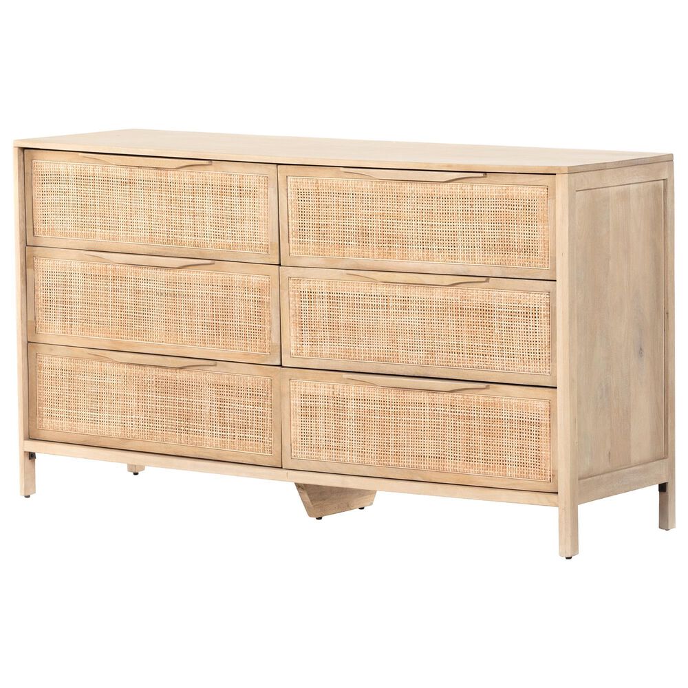 Four Hands Prescott Sydney 6 Drawer Dresser in Natural, , large