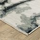 Oriental Weavers Echo ECH08 Blue and Ivory 5"3" x 7"6" Area Rug, , large