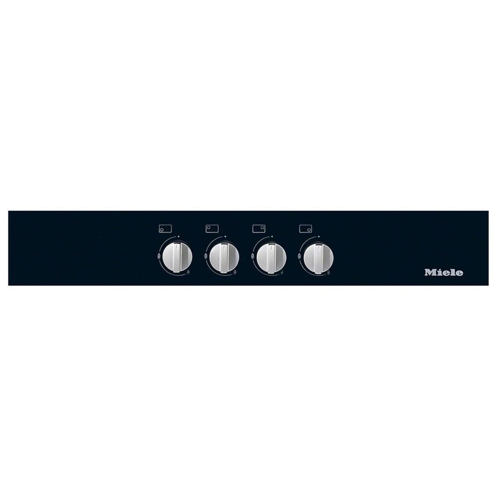 Miele 24&quot; Gas Cooktop in Black and Stainless Steel, , large
