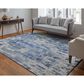 Feizy Eastfield 69AGF 10" x 14" Blue Area Rug, , large
