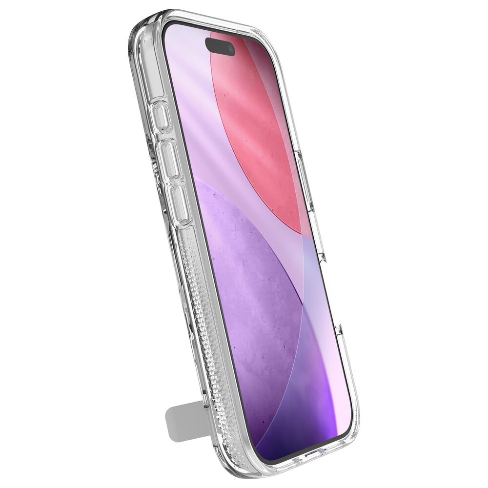 Zagg Crystal Palace Snap Case with Kickstand for Apple iPhone 17 Pro in Clear, , large