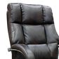 Simeon Collection Swivel Desk Chair with Chrome Base in Cafe, , large