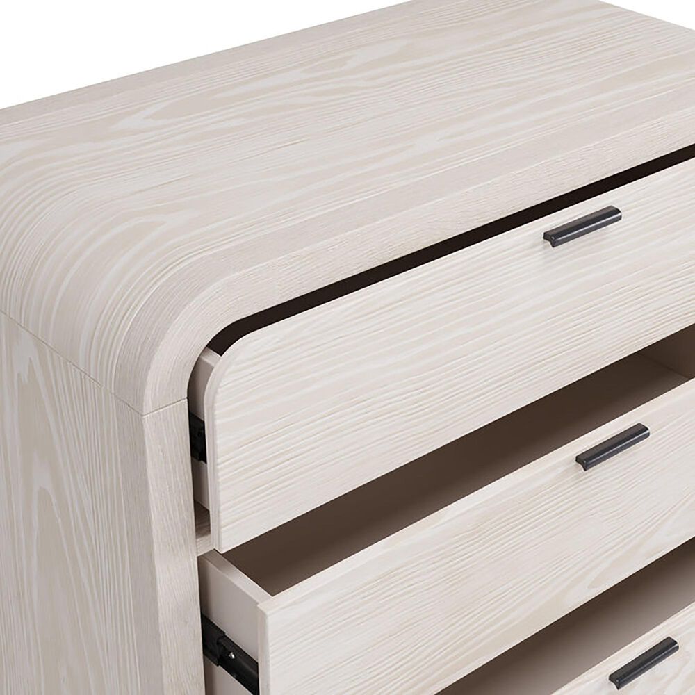Urban Home Drake 5-Drawer Chest in White, , large